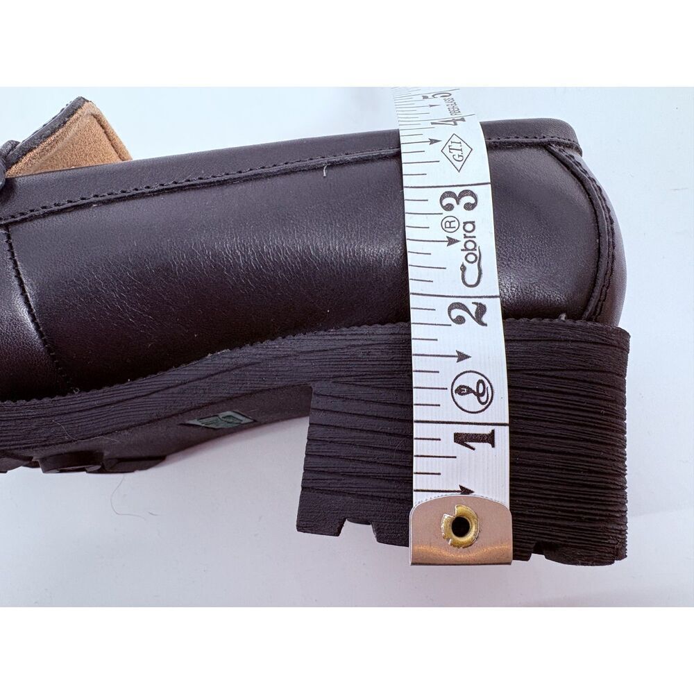 Eastland Black Leather Penny Loafers Comfort Slip-On Classic Flats - Picture 5 of 5